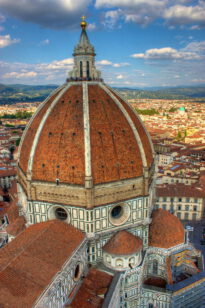 Kuppel der Basilica di Santa Maria del Fiore in Florenz