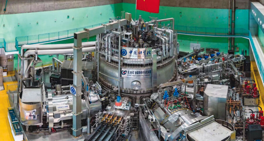 Der „Experimental Advanced Superconducting Tokamak“ (EAST). Bild: Chinesische Akademie der Wissenschaften
