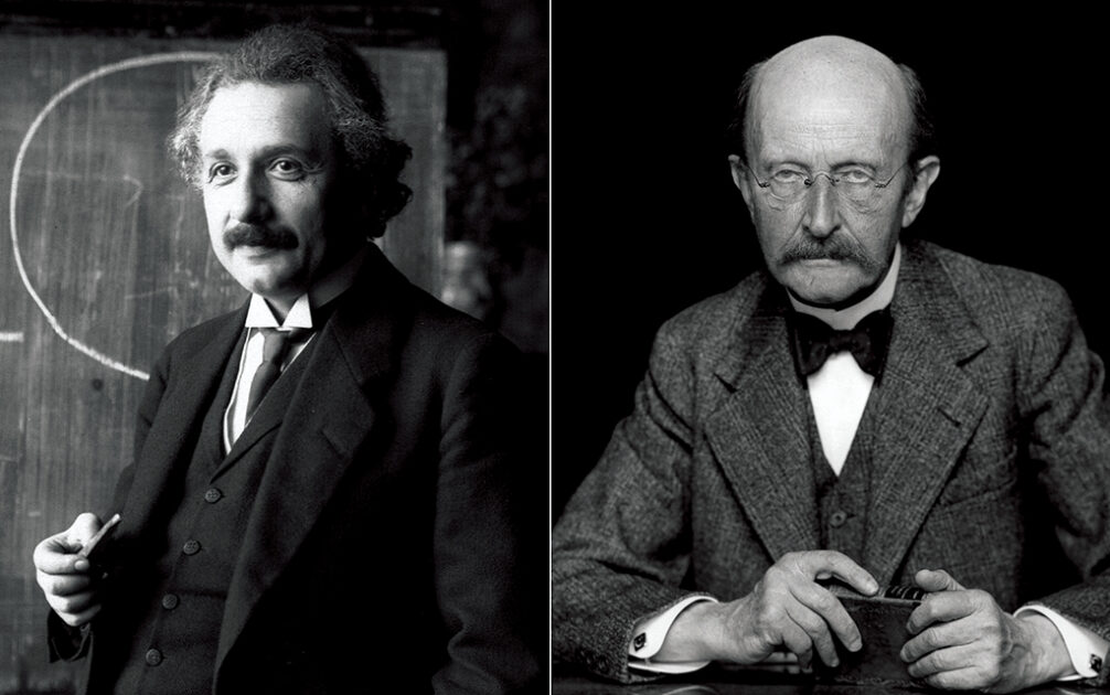 Albert Einstein, Max Planck