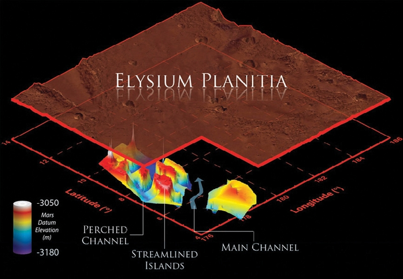 Foto: Smithsonian Institution/NASA/JPL Caltech/Sapienza University of Rome/MOLA Team/USGS