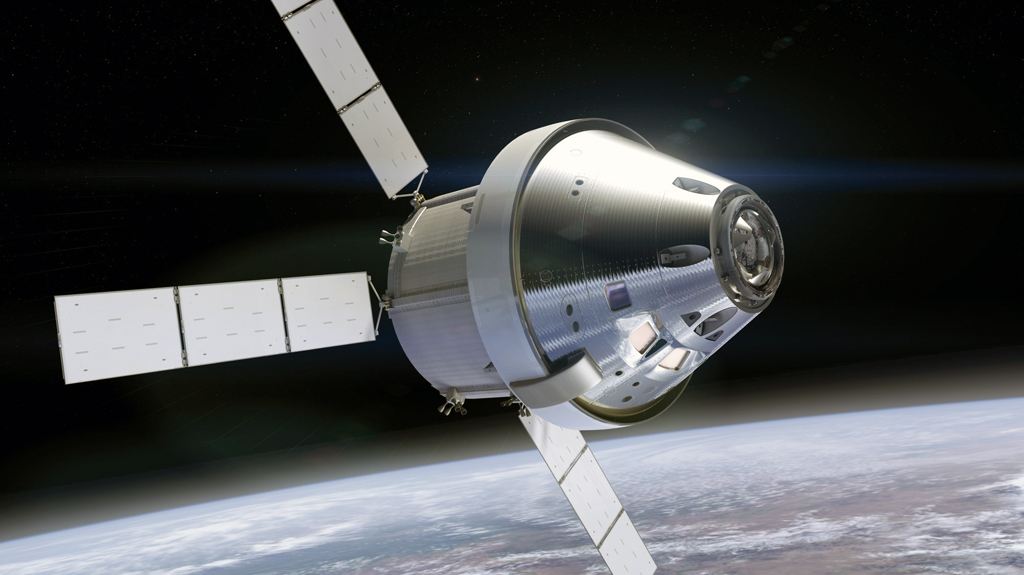 Das Europäische Servicemodul (ESM) der ESA. Bild: NASA