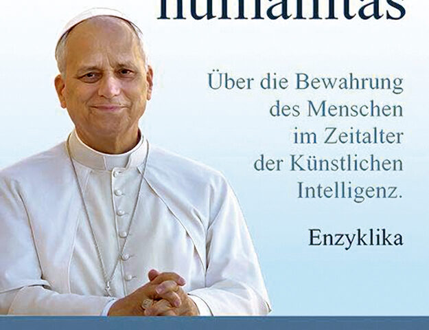Die Enzyklika Magnifica Humanitas von Papst Leo XIV.: „Sogenannte Künstliche Intelligenzen machen keine Erfahrungen, besitzen keinen Leib, empfinden weder Freude noch Schmerz, reifen nicht in Beziehungen, wissen nicht von ihrem Inneren her, was Liebe, Arbeit, Freundschaft und Verantwortung bedeutet. Sie haben auch kein moralisches Gewissen.“