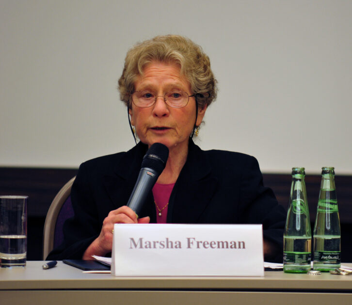 Marsha Freeman 2017 in München.