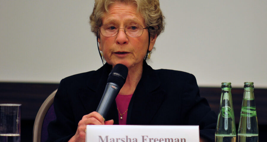 Marsha Freeman 2017 in München.