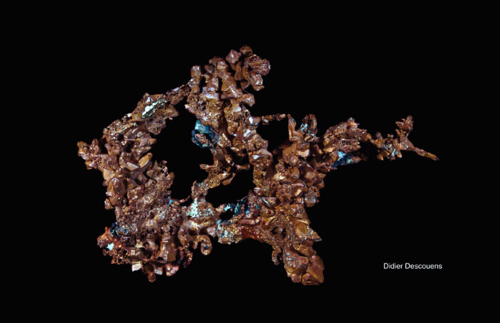Aus einem solchen Erz lässt sich ein orangefarbenes Metall gewinnen. Welches ist es? Antwort im Text. Bild: Didier Descouens