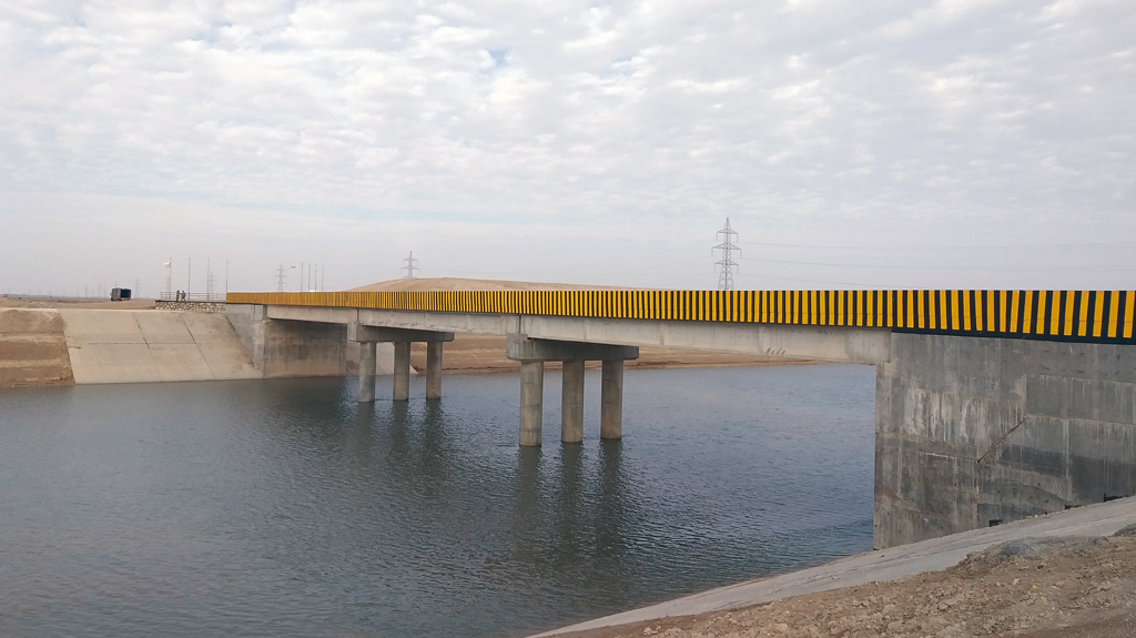 Der Qosh-Tepa-Kanal 2023. Bild: Wikimedia Commons/Bek1998