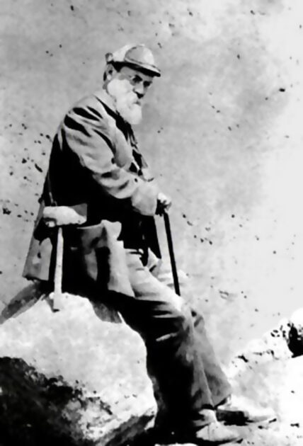 Wernadskij auf einer Expedition 1911, auf der Suche nach radioaktiven Erzen. Bild: www.tstu.ru